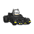Funko Bitty Pop! Rides – Batman and Batmobile - Imagem 2
