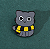 Pin Metálico Esmaltado Gato Lufa-Lufa - Imagem 1