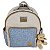 Mochila Maternidade Jeans Miellu Personalizada + Ursinho - Imagem 2