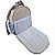 Mochila Maternidade Jeans Miellu Personalizada + Ursinho - Imagem 5