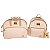 Kit Bolsa Linho Grande + Mochila + Trocador - Imagem 1