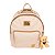 Mochila Maternidade Linho Miellu Personalizada + Ursinho - Imagem 2