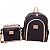 Kit Mochila Juvenil Preto - Imagem 1