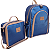 Kit Mochila Juvenil Azul - Imagem 3