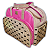 Kit Maternidade Bolsa Bebe Flocada com Trocador - Pink - Imagem 4