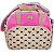 Kit Maternidade Bolsa Bebe Flocada com Trocador - Pink - Imagem 7
