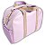 Bolsa Bebe Maternidade Grande Personalizada + Ursinho - Yasmim Candy - Lilas - Imagem 4