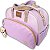 Bolsa Bebe Maternidade Grande Personalizada + Ursinho - Yasmim Candy - Lilas - Imagem 1