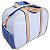 Bolsa Bebe Maternidade Grande Personalizada + Ursinho - Yasmim Candy - Azul - Imagem 4