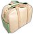 Bolsa Bebe Maternidade Grande Personalizada + Ursinho - Yasmim Candy - Menta - Imagem 4