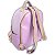 Mochila Maternidade Miellu Personalizada + Ursinho - Yasmim Candy - Lilás - Imagem 6