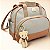 Bolsa Pequena Bebe Maternidade Classic Enxoval Miellu Bolsas com Urso Chaveiro - 2 peças - Imagem 10