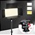 Iluminador de Led Profissional U600+ leds 3200-5600k com Fonte - Imagem 2