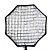 Grid para Softbox Octagonal 80cm Colmeia de Luz com Velcro para Estúdio Fotográfico - Imagem 1