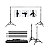 Kit Fundo Infinito com 2 Tripés + Barra 2,5m X 3m - BJJ-2 - Imagem 6