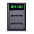 Carregador de Bateria Duplo NP-BN1 Led DuraPro - Imagem 1