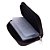 Porta Cartão de Memoria Com Ziper Preto Para 4 Cartões CF E 18 Cartões SD - Imagem 2