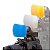 Difusor para Camera Reflex Pop Up Kit 3 Cores Azul Laranja e Branco - Imagem 1