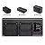 Carregador de Bateria para Sony NP-F960 NP-F950 NP-F970 NP-F750 Duplo Probty - Imagem 2