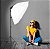 Kit Softbox Octa 70cm Difusor Soquete Simples Greika - Imagem 6