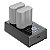 Carregador de Bateria Nikon EN-EL15 Led Duplo SmallRig - Imagem 2