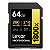 Cartão de Memória Lexar SDXC Professional Gold 64GB 1800x UHS-II 280MB/s - Imagem 1