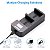 Carregador de Bateria Sony NP-F550/F750/F970/FM50/FM500H Led Duplo Kingma - Imagem 3