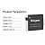 Bateria Canon NB-6L Kingma 1000mAh 3.7V - Imagem 4