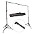 Kit Fundo Infinito 2 Tripés + Barra para Fundo de Papel 2,80 x 3MTS - BJJ-10 - Imagem 1