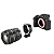 Adaptador Jintu CM-EF-NEX B Lente Canon EF/EF-S em Sony E-Mount com AF Eletrônico Single  EF-NEX - Imagem 6