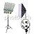 KIT ILUMINAÇÃO SOFTBOX 60X60 + SOQUETE QUADRUPLO E27 + 4 LÂMPADAS + TRIPÉ 2M - Imagem 1