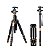 Tripé Profissional 2 em 1 Tripro-X600 - Suporta ate 10kg - Imagem 1