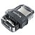 PEN DRIVE SANDISK DUAL DRIVE 128GB USB MICRO USB 3.0 150MB/s ORIGINAL LACRADO - Imagem 4