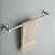 Porta Toalha Toalheiro 60 cm Cromado Aço Inox para Banheiro - Imagem 7