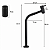 Torneira Link Black 270mm Inox Rosca 1/2 Cuba Pia Bica Alta - Imagem 9