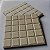 Piso de Segurança Antiderrapante 25 dados p/ Áreas Molhadas 20x20cm / m2 - Imagem 4