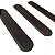 Kit 12 pç - Piso Elemento Tátil Direcional Preto PVC/Borracha 24x3,5 - Adesivado - Imagem 2