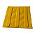 Kit 10 pç - Piso Tátil Direcional Amarelo PVC/Borracha 25x25cm - Imagem 1