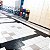 Kit 10 pç - Piso Tátil Direcional Preto PVC/Borracha 25x25cm - Imagem 3