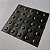 Kit 10 pç - Piso Tátil Alerta Preto PVC/Borracha 25x25cm - Imagem 2
