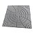 Piso para Calçada Trabalhada Flor - 45 X 45 X 2,5 Cm / m2 - Imagem 2