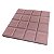 Piso para Calçada 16 Dados - Vermelho - 20 X 20 Cm / m2 - Imagem 1