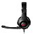 Headset Fone De Ouvido Gamer Havit H2031D Para Alto Desempenho Em Jogos Led Vermelho - Imagem 5