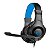 Headset Fone De Ouvido Gamer Havit H2031D Para PC E Consoles Alto Desempenho Em Jogos Azul - Imagem 2