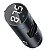 Transmissor Veicular com MP3 Bluetooth 5.0 Baseus Column Car 5V 3.1A Cinza Escuro - Imagem 4