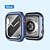 Capa Para Apple Watch Série 7 Rock De Vidro 41mm Azul - Imagem 7