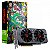 Placa de Vídeo PCyes Nvidia RTX 2060 Graffiti Series 6GB GDDR6 Dual Fan Preto - Imagem 1