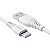 Cabo USB Tipo-C Vfan X01 Anti-Break Fast Charging 1 Metro Branco - Imagem 1