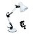Luminária Abajur Modelo Pixar Dapon Articulada AT-1002 Branca - Imagem 2