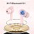 Fone De Ouvido Bluetooth 5.0 T13 in-ear QCY Rosa - Imagem 1
